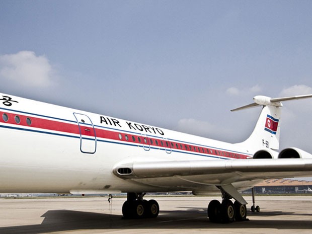 Avião da Air Koryo (Foto: Arquivo pessoal)