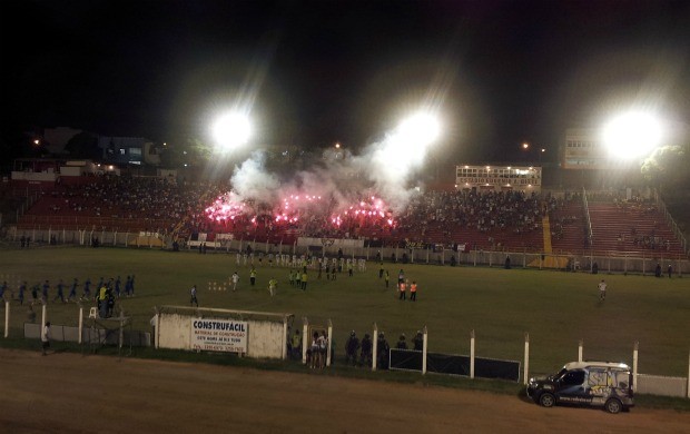 Estádio do Bambu, em Aracruz (Foto: Bruno Marques/Globoesporte.com)