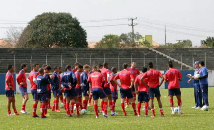 Paraná treino (Foto: Divulgação Paraná Clube)