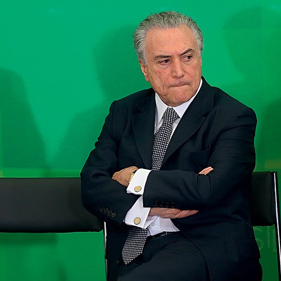 Caso a chapa seja cassada, Michel Temer cairia junto de Dilma Rousseff (Foto: Alan Marques/Folhapress)