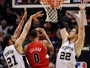 NBA chega aos playoffs com Spurs 
na ponta e tradicional trio eliminado
