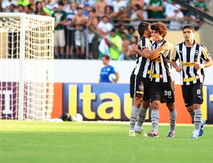 Jogadores do Botafogo comemoram gol (Foto: Marcos Ribolli / Globoesporte.com)