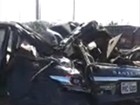 Veja fotos e vídeo de como ficou carro de Cristiano Araújo após acidente