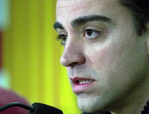 xavi barcelona coletiva (Foto: Agência EFE)