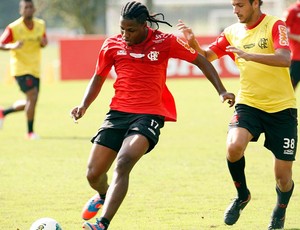 Diego Maurício treino Flamengo (Foto: Marcia Feitosa / VIPCOMM)