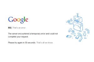 Mensagem de erro na tentayiva de acesso ao Google Drive nesta segunda-feira (18). (Foto: Reprodução)