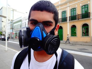 Cauã Duarte, estudante de 18 anos. (Foto: Priscilla Alves/ G1)