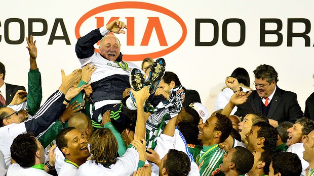 Palmeiras campeão da Copa do Brasil, Felipão (Foto: Marcos Ribolli / Globoesporte.com)