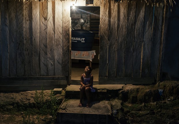 Muitas das casas de Pimental são feitas de madeira  (Foto: Filipe Redondo/ÉPOCA)