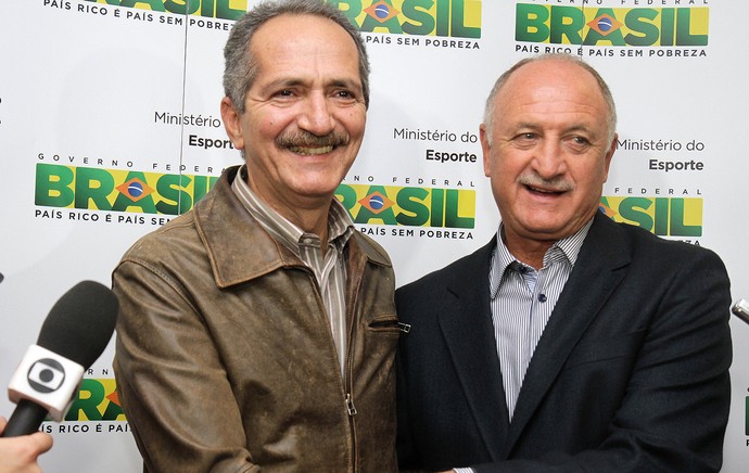 Luiz Felipe Scolari e Aldo Rebelo, Copa do Mundo, Felipão (Foto: Glauber Queiroz / ME)