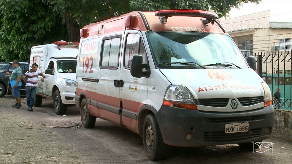 Homem que roubou a ambulância em São Luís, foi baleado ontem em uma ação contra a polícia. (Foto: Reprodução/TV Mirante)