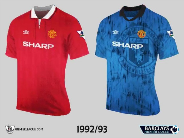 Manchester United Premier League Retrô