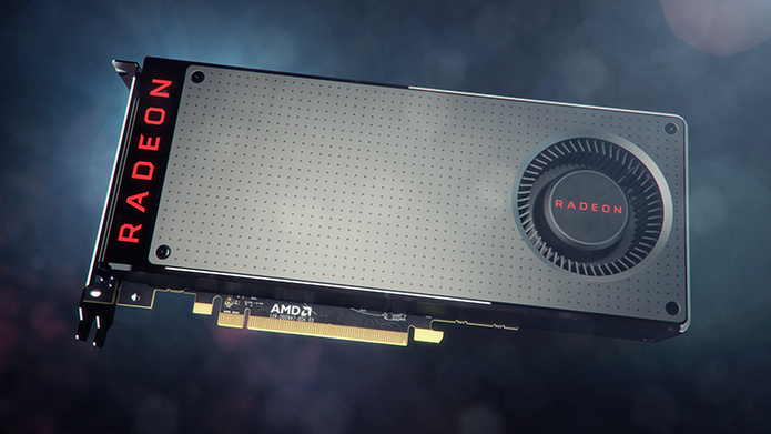 Placa oferece baixo consumo de energia e suporte à realidade virtual (Foto: Divulgação/AMD)