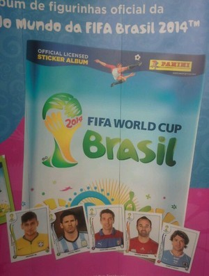 álbum Copa do Mundo (Foto: Fabrício Crepaldi/Globoesporte.com)