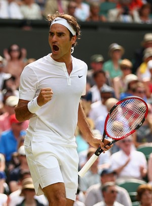 Roger Federer x Sam Querrey, Wimbledon 2015 (Foto: Getty Images)