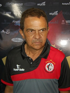 Francisco Diá, técnico do Campinense (Foto: Silas Batista / GloboEsporte.com)