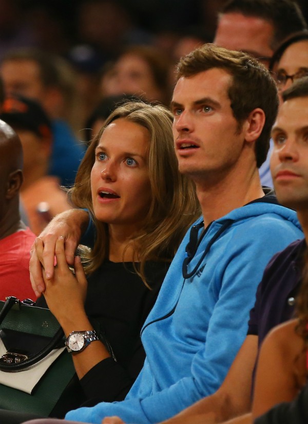 O tenista Andy Murray e sua esposa, Kim Sears (Foto: Getty Images)