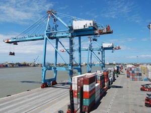 Porto de Itajaí (Foto: Ronaldo Silva/Superintendência Porto de Itajaí/Divulgação)
