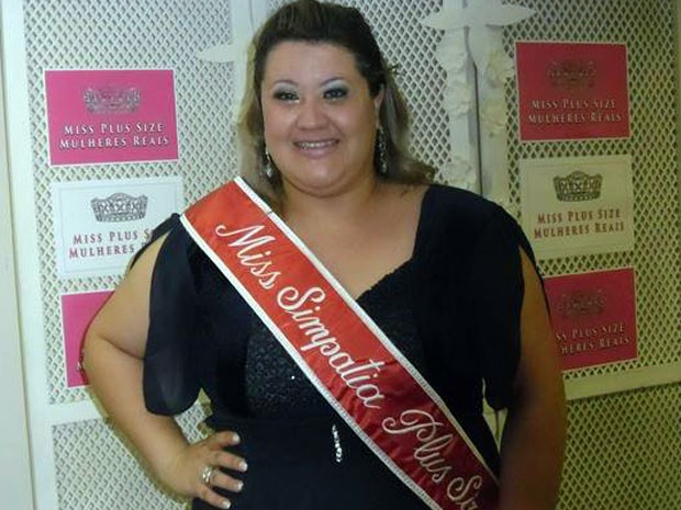 Modelo plus size afirma que luta por espaço para as gordinhas na sociedade (Foto: Arquivo Pessoal)