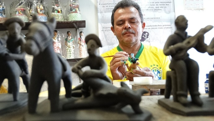 Alto do Moura na Copa (Foto: Vital Florêncio / GloboEsporte.com)
