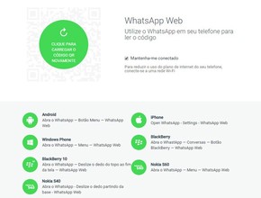 Uso do WhatsApp em computadores é liberado para donos de iPhones. (Foto: Reprodução/WhatsApp)