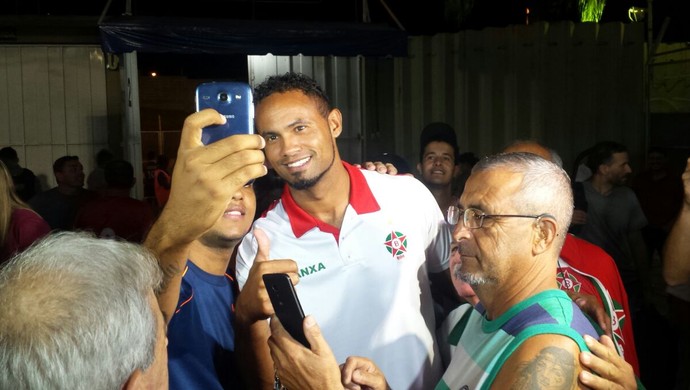 Bruno jogo Boa Esporte (Foto: Bruno Giufrida / GloboEsporte.com)