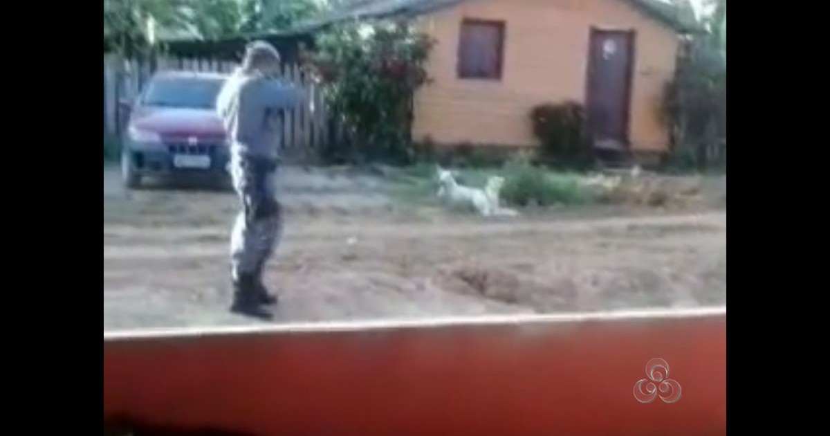 G1 - No AP, vídeo mostra sargento da PM matando cachorro com dois tiros ...