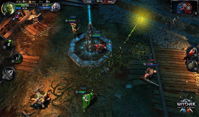 The Witcher: Battle Arena: MOBA gratuito é anunciado para dispositivos mobile. (Foto: Divulgação)