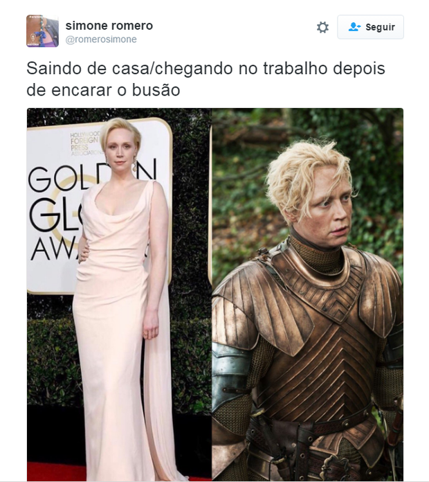 Memes do Globo de Ouro (Foto: Reprodução/Twitter)