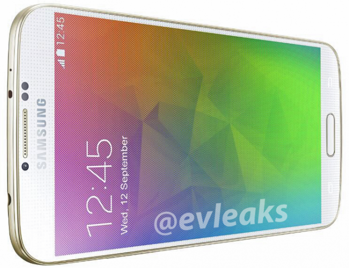 O Galaxy F deverá trazer corpo de alumínio e opções de cor como o dourado (Foto:Reprodução/@evleaks)