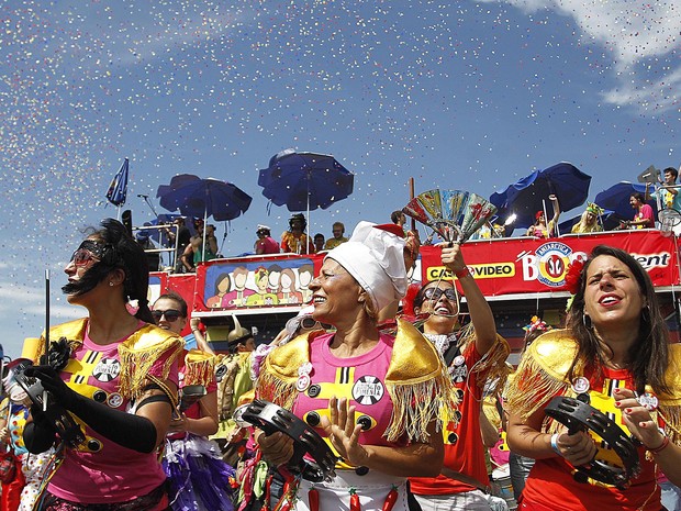 Sargento Pimenta leva Beatles ao carnaval do Rio (Foto: Wagner Meier/G1)