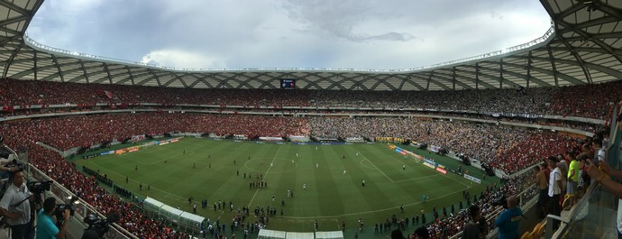 Arena da Amazônia Vasco x Flamengo (Foto: Gabriel Mansur) Arena da Amazônia Vasco x Flamengo (Foto: Gabriel Mansur)