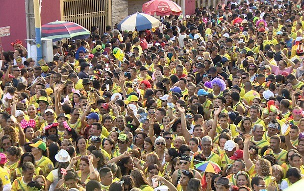 Banda do Vai Quem Quer leva 120 mil foliões às ruas de Porto Velho (Foto: Bom Dia Amazônia)