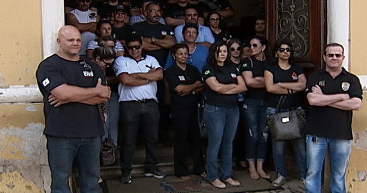 G Policiais Civis Fazem Ato Em Uberaba Contra A Reforma Da