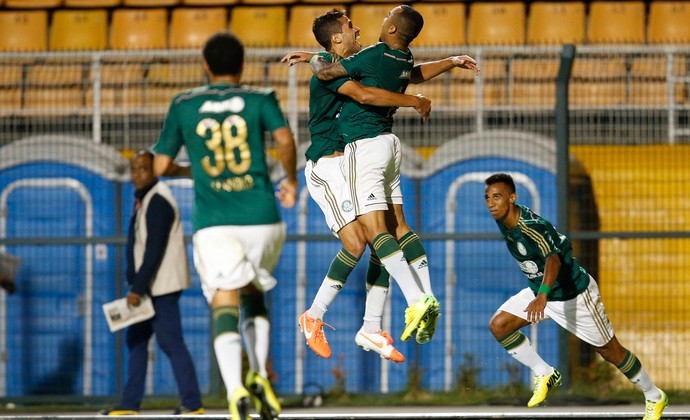 Wesley e Alan Kardec, Palmeiras x Bragantino (Foto: Mauro Horita)