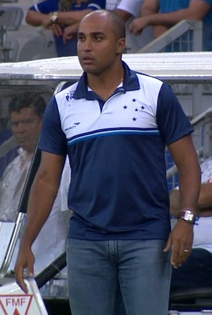 Devid, treinador do Cruzeiro (Foto: Reprodução / TV Globo Minas)