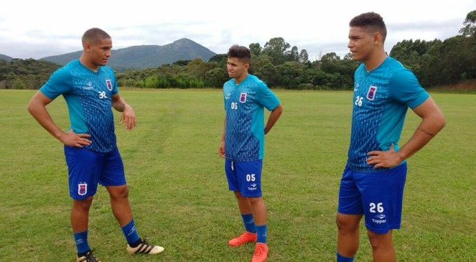 Gabriel Furtado, Alesson, Rafael Furtado, Paraná (Foto: Divulgação/Paraná Clube)
