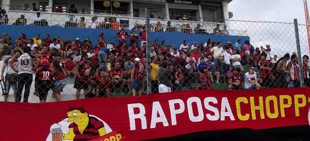 Torcida do Campinense em Patos (Foto: Damião Lucena)