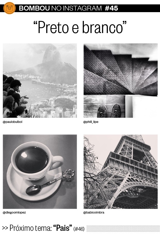 As Fotos Mais Belas Do Tema Preto E Branco Do Bombou No Instagram Epoca Bombou Na Web