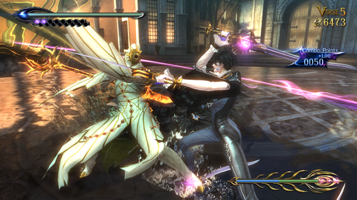 Bayonetta 2 é recheado de batalhas intensas (Foto: Divulgação)