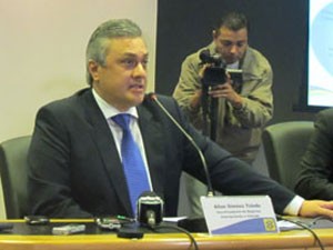 O ex-vice-presidente do Banco do Brasil, Allan Simões Toledo (Foto: Darlan Alvarenga/G1)