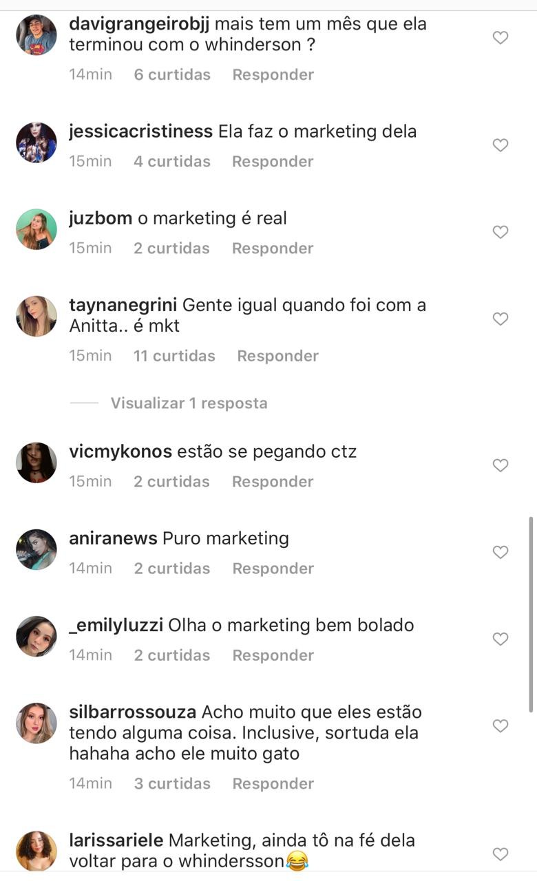 Suposto romance entre Luísa Sonza e Vitão vem dividindo opiniões na web (Foto: Reprodução/Instagram )