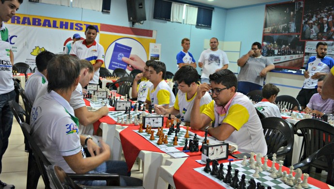 Xadrez nos Jogos Intermunicipais de Rondônia (Foto: Rogério Aderbal)
