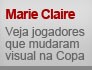 Veja jogadores que mudaram visual na Copa (Editoria de Arte/G1)