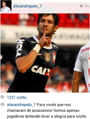 Pato corinthians (Foto: Divulgação / Instagram)