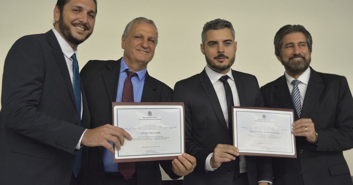 Prefeito eleito, vice e vereadores são diplomados em Ariquemes, RO - Globo.com