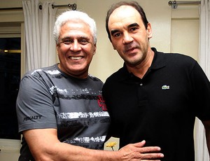 Ricardo Gomes visita o elenco do Vasco (Foto: Marcelo Sadio / Site Oficial do Vasco da Gama)