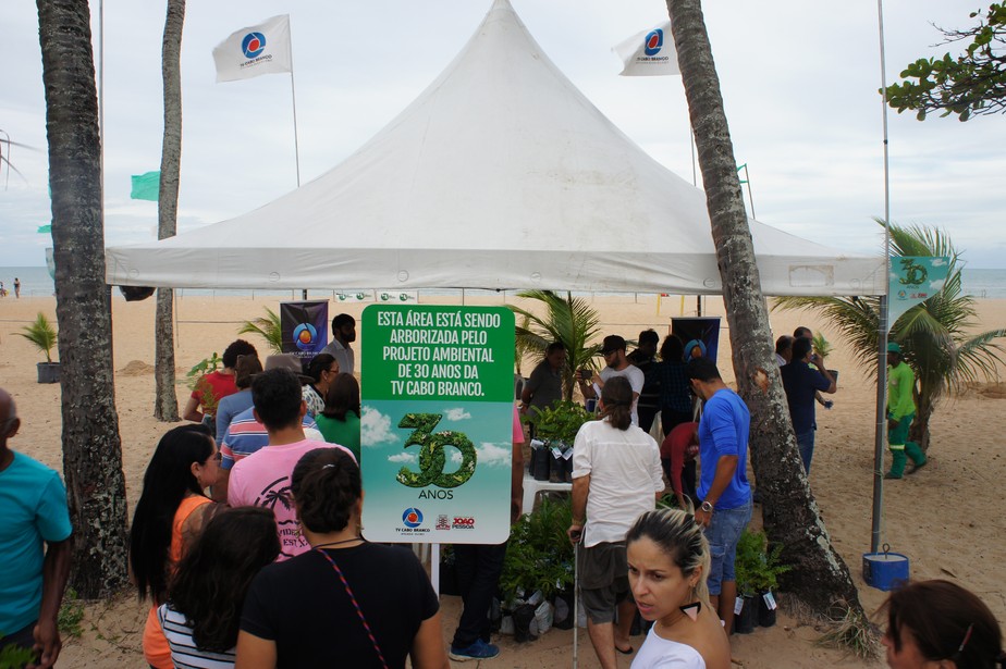 TVs Cabo Branco e Paraíba iniciam projeto que plantará 60 mil mudas
