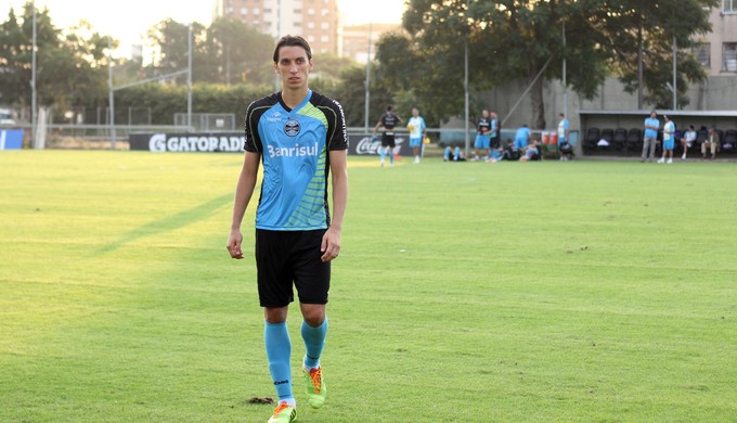 Pedro Geromel, zagueiro do Grêmio (Foto: Diego Guichard)