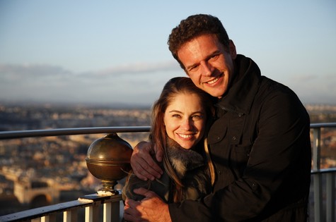 Juliana Baroni e o marido, Eduardo Moreira (Foto: Arquivo pessoal)